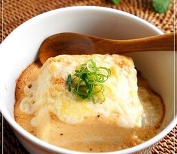 豆腐の明太マヨチーズ焼き